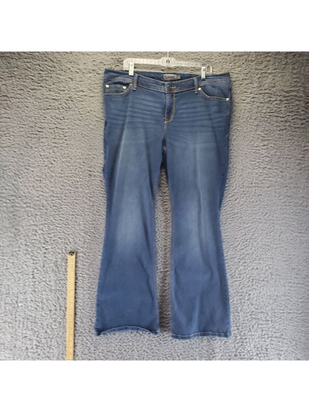 Torrid Jeans Women’s Size 18R Blue Luxe Slim Boot Super Stretch Denim *Read*